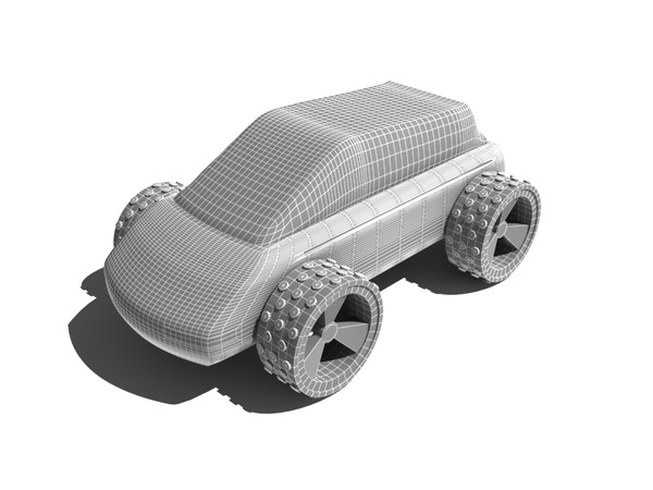 max toy car - Blue wooden toy car... by gile.073